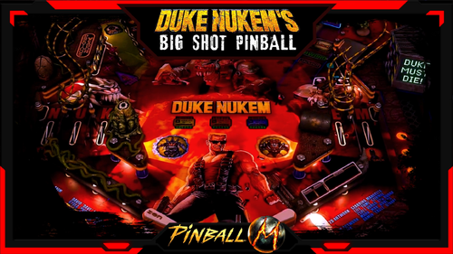 More information about "Duke Nukem's Big Shot Pinball - Video Topper - Pinball M"
