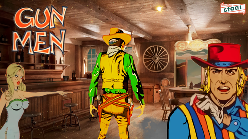 More information about "Gun Men (Staal 1979) Topper Video"