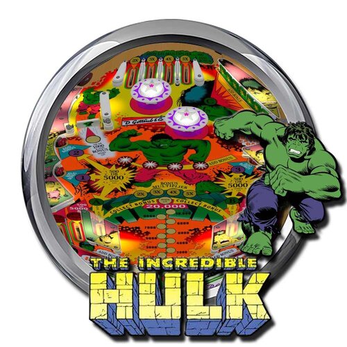 More information about "Incredible Hulk, The (Gottlieb 1979) (Wheels)"