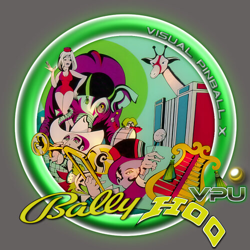 More information about "Bally Hoo (Bally 1969) Neon Wheel"