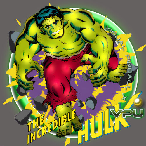 More information about "The Incredible Hulk (Gottlieb 1979) Neon Wheel"