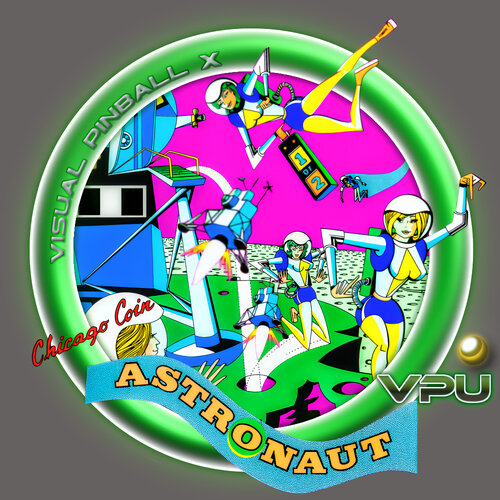 More information about "Astronaut (Chicago Coin 1969) Neon Wheel"