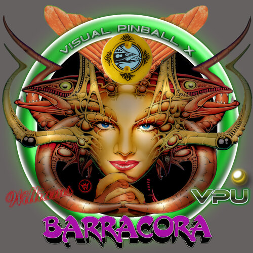 More information about "Barracora (Williams 1981) Neon Wheel"