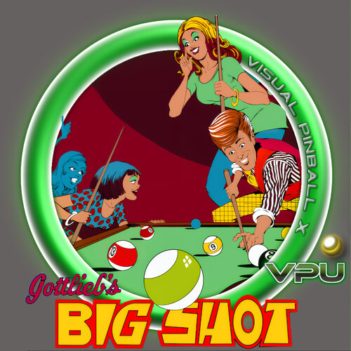 More information about "Big Shot (Gottlieb 1973) Neon Wheel"