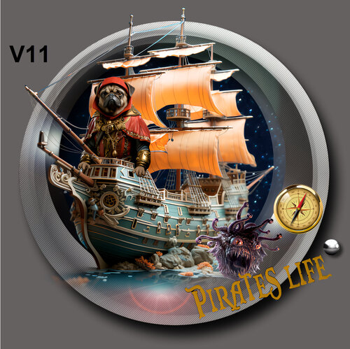 More information about "Pirates Life Diagonal Wheel"