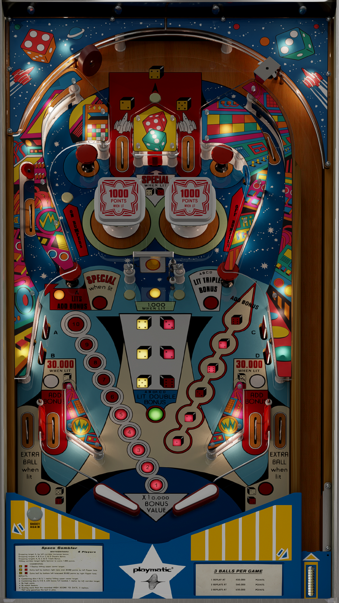 Space Gambler (playmatic 1978)
