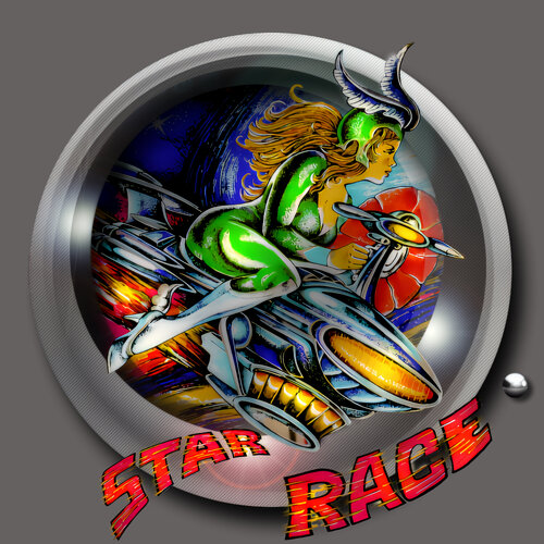 More information about "Star Race (Gottlieb 1980) Diagonal Wheel"