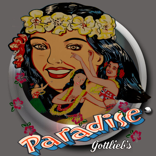 More information about "Paradise (Gottlieb 1965) Diagonal Wheel"