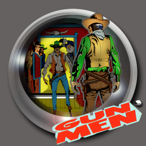 More information about "Gun Men (Staal 1979) Diagonal Wheel"