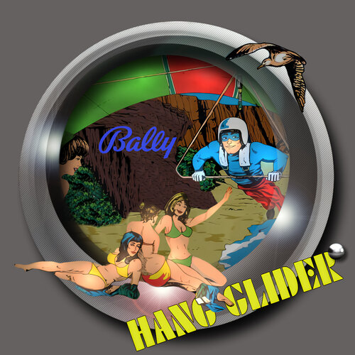 More information about "Hang Glider (Bally 1976) Diagonal Wheel"