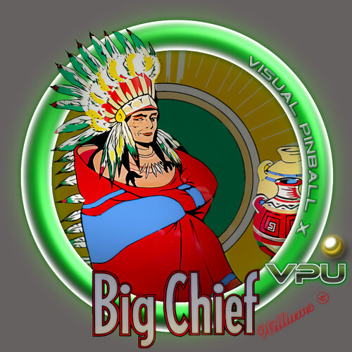 More information about "Big Chief (Williams 1965) Neon Wheel"