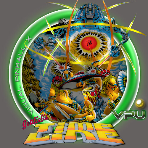 More information about "Time Line (Gottlieb 1980) Neon Wheel"