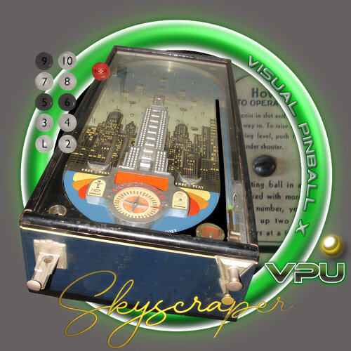 More information about "Skyscraper (Bally 1934) Neon Wheel"
