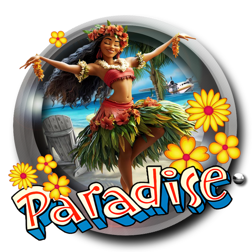 More information about "Wheel Diagonale - Paradise (Gottlieb 1965)"