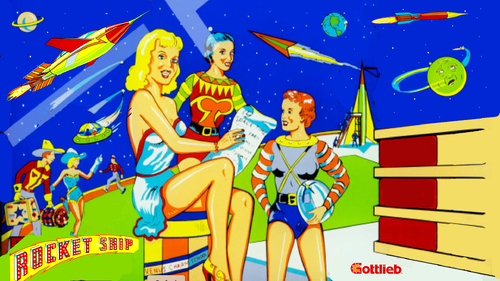 More information about "Rocket Ship Topper / DMD"