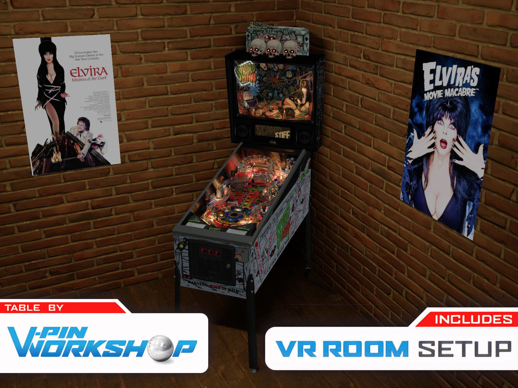 Scared Stiff (Bally 1996) - VPX - Pinball Tables - Virtual Pinball