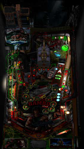 More information about "John Rambo cabinet mod with flashers reflections."
