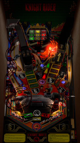 More information about "Knight Rider cabinet mod with GI reflections."