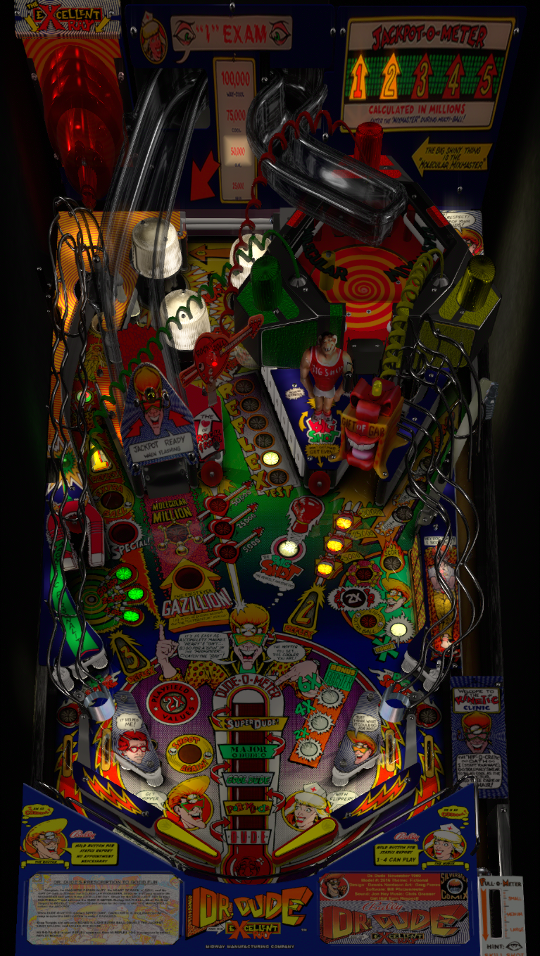 Dr Dude Flashers reflections cabinet mod