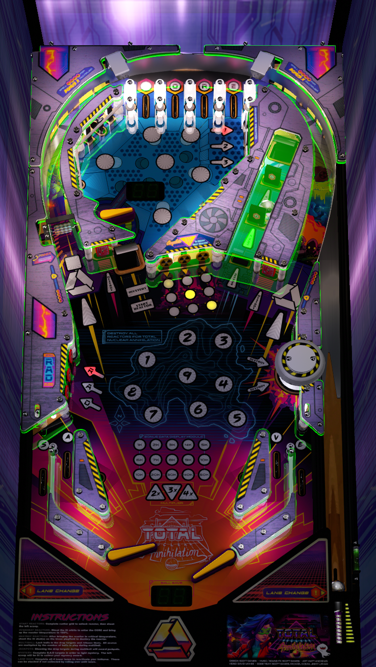 Total Nuclear Annihilation cabinet mod.