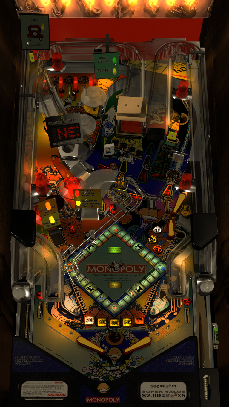 Monopoly (Stern 2001) Fidiko Mod 1.3