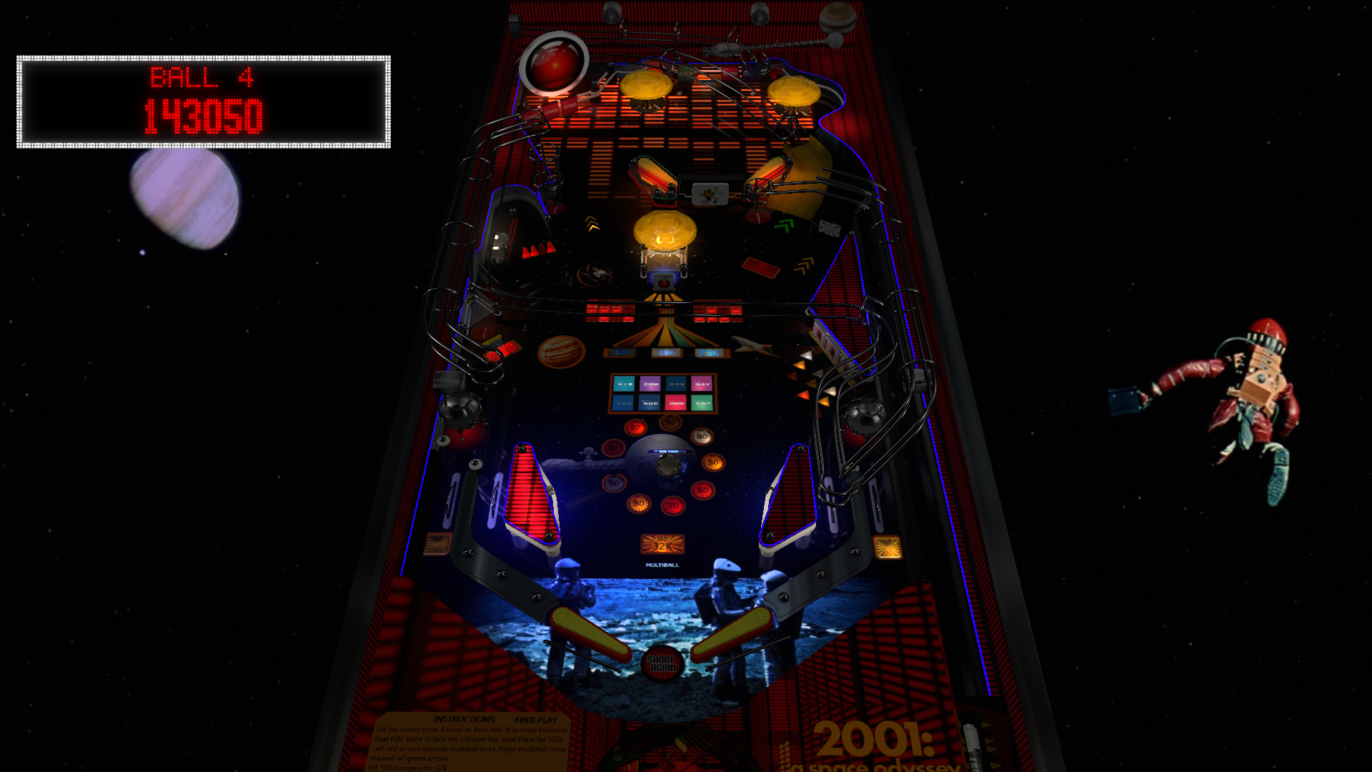 2001:A Space Odyssey (Original 2025) - VPX - Pinball Tables