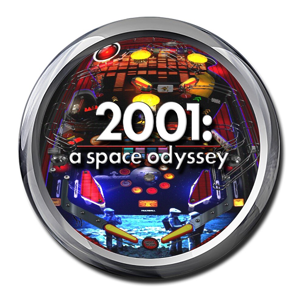 2001:A Space Odyssey (Wheels) - Wheel Images - Virtual Pinball