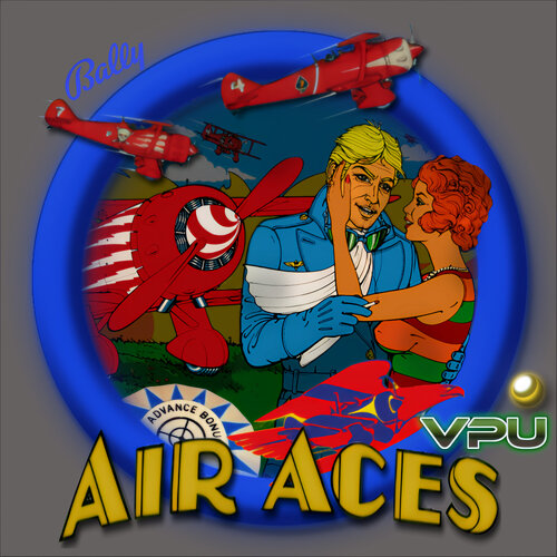 More information about "Air Aces (Bally 1975) Blue Ring Wheel"