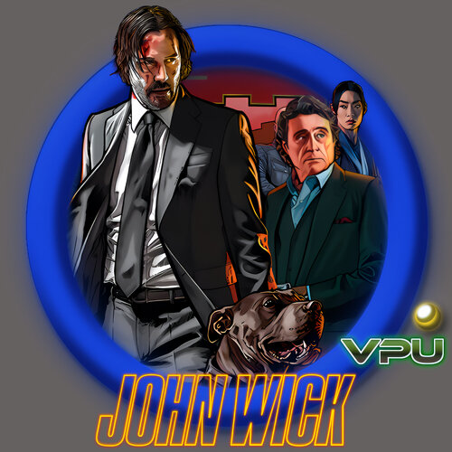 More information about "John Wick (Stern 2024) (Pro) Blue Ring Wheel"
