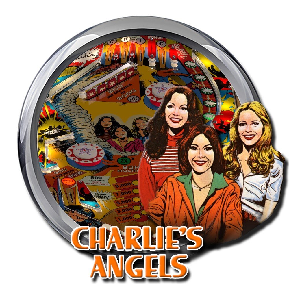 Charlie's Angels EM (Gottlieb 1979) (Wheels) - Wheel Images
