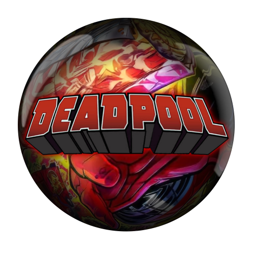 More information about "Deadpool - Animated Glass Orb"