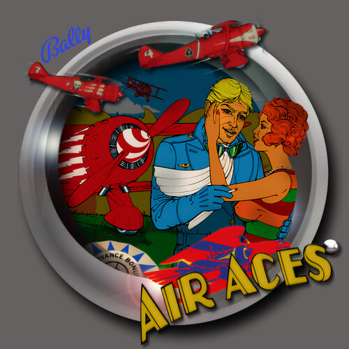 More information about "Air Aces (Bally 1975) Diagonal Wheel"