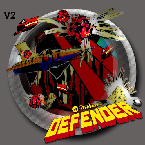 More information about "Defender (Williams 1982) Diagonal Wheel"