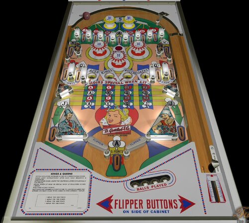 More information about "Kings & Queens (Gottlieb-1965)"