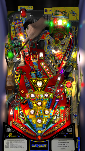 More information about "Pinball Magic (Capcom 1995) Fidiko cabinet Mod."