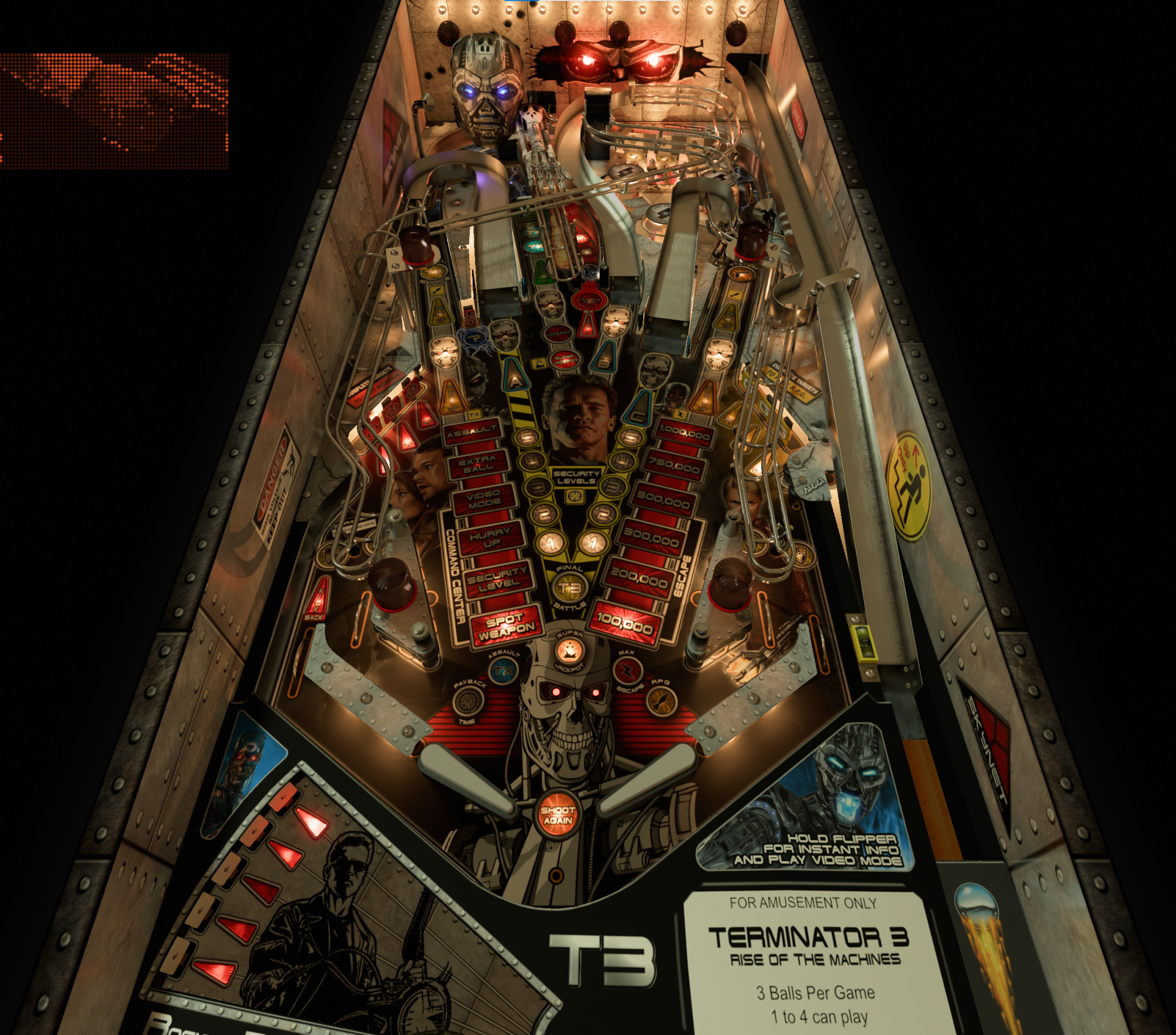 Terminator 3 (Stern 2003) Siggi/TastyWasps VLM mod