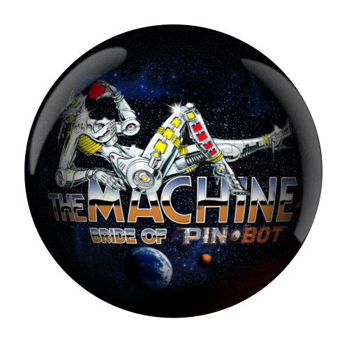 More information about "The Machine - Bride of Pinbot (Williams 1998) Animated Glass Orb"