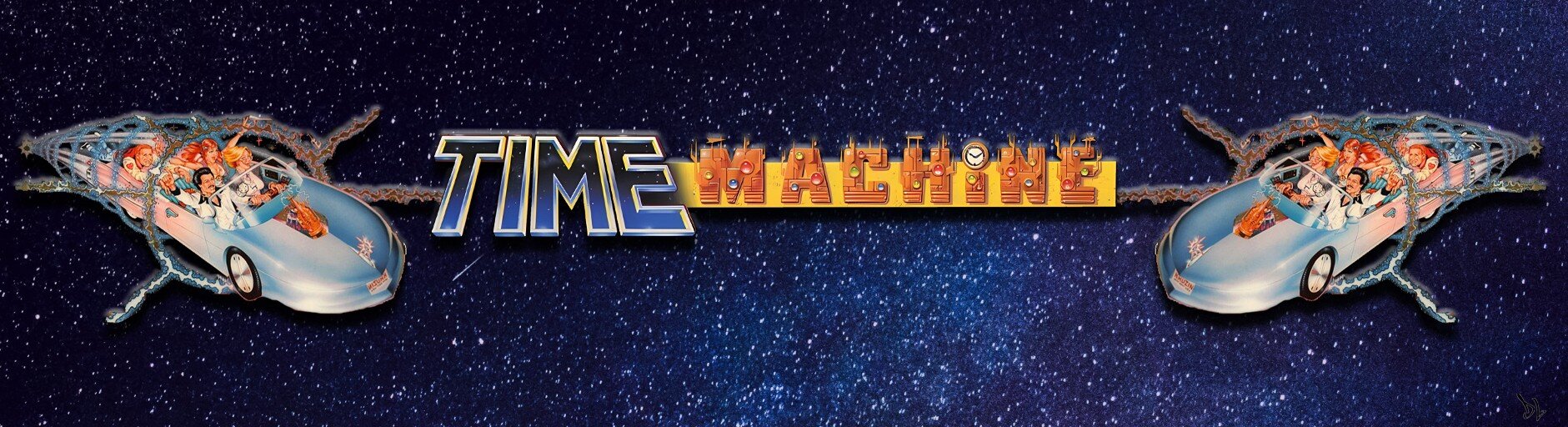 Time Machine (Data East 1988) (Wheels) - Wheel Images