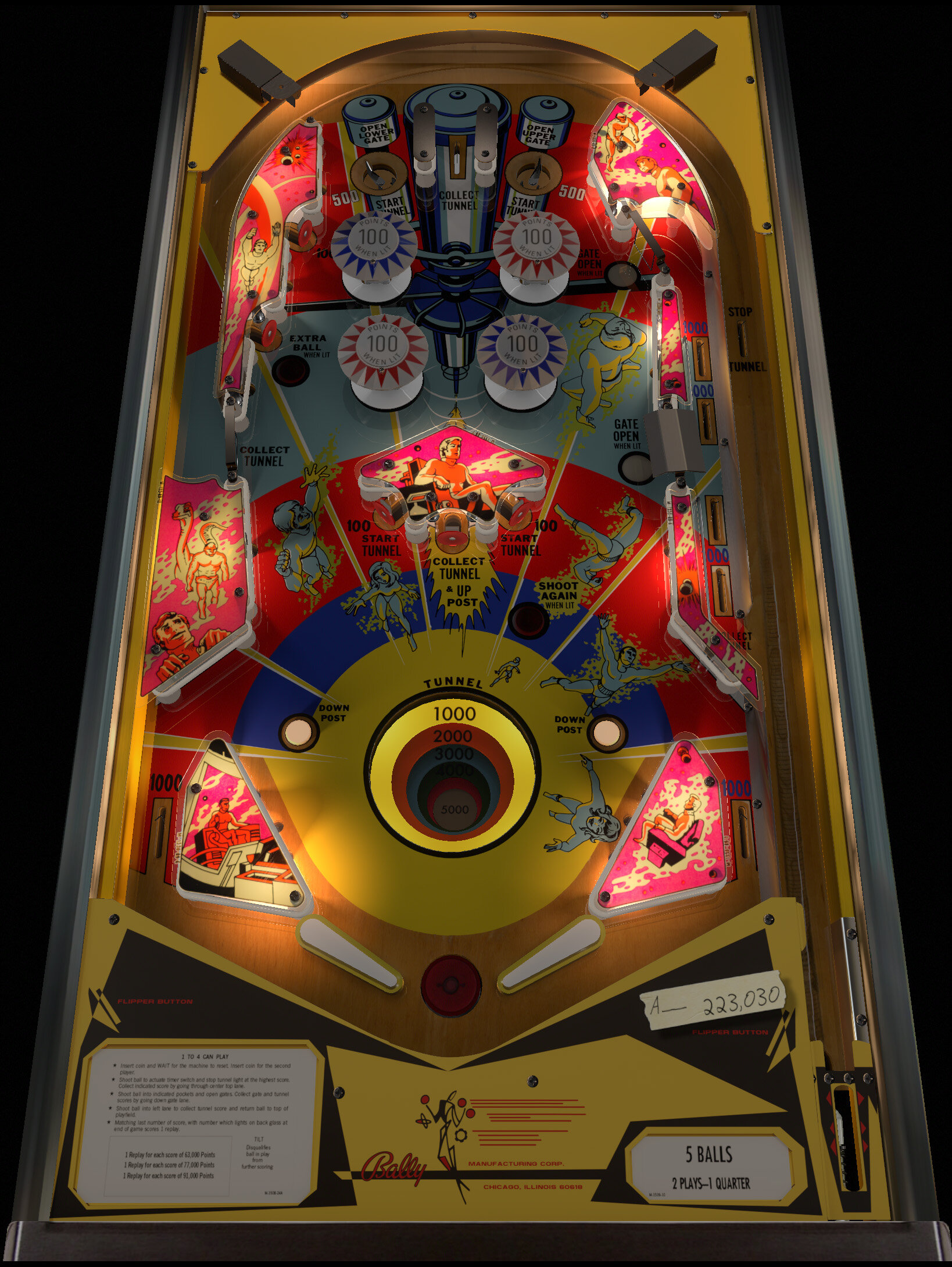 Space Time (Bally 1972) [archival dump]