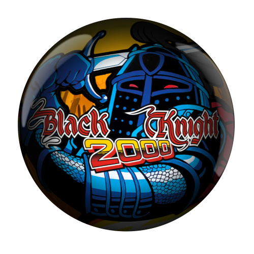 More information about "Black Knight 2000 (Williams 1989) Animated  Glass Orb"