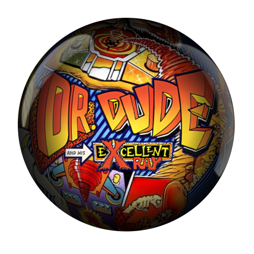 More information about "Dr Dude and his Excellent Ray (Bally 1990) Animated Glass Orb"