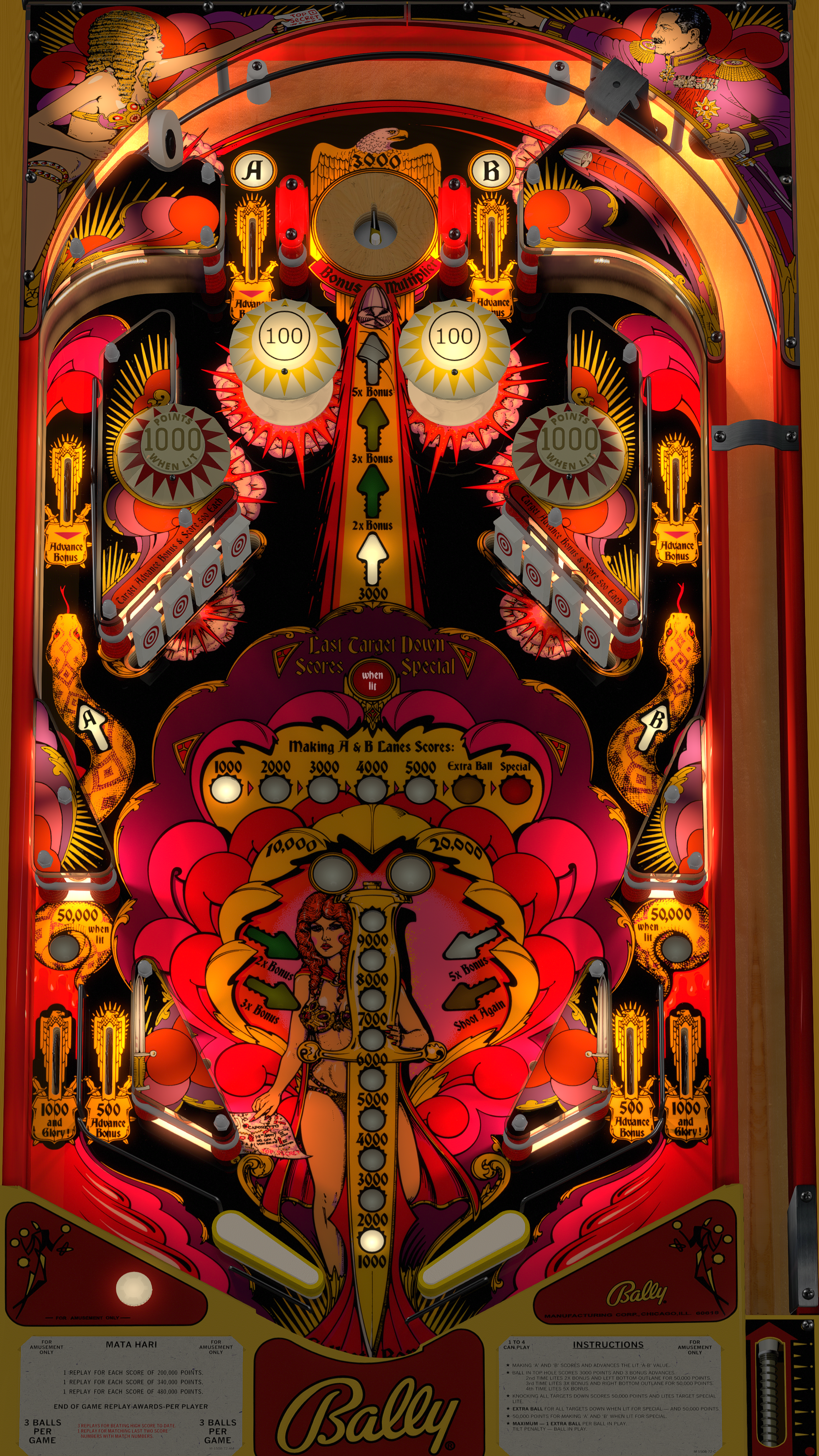 Mata Hari (Bally 1978)