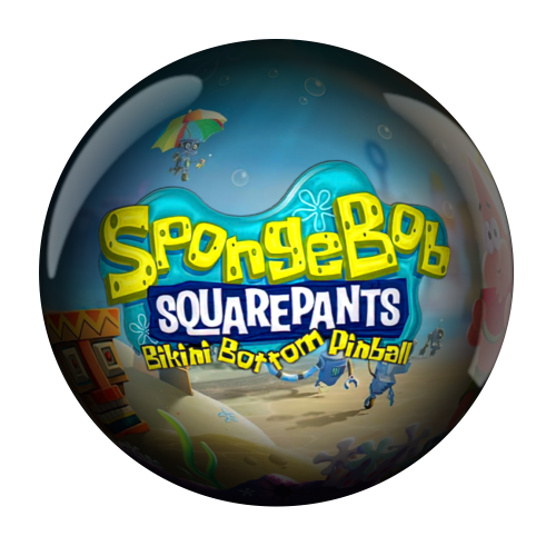 More information about "Spongebob Bikini Bottom Pinball (Original 2023) Animated Glass Orb"
