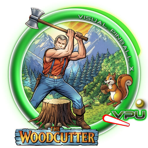More information about "The Woodcutter Animated Neon Wheel"