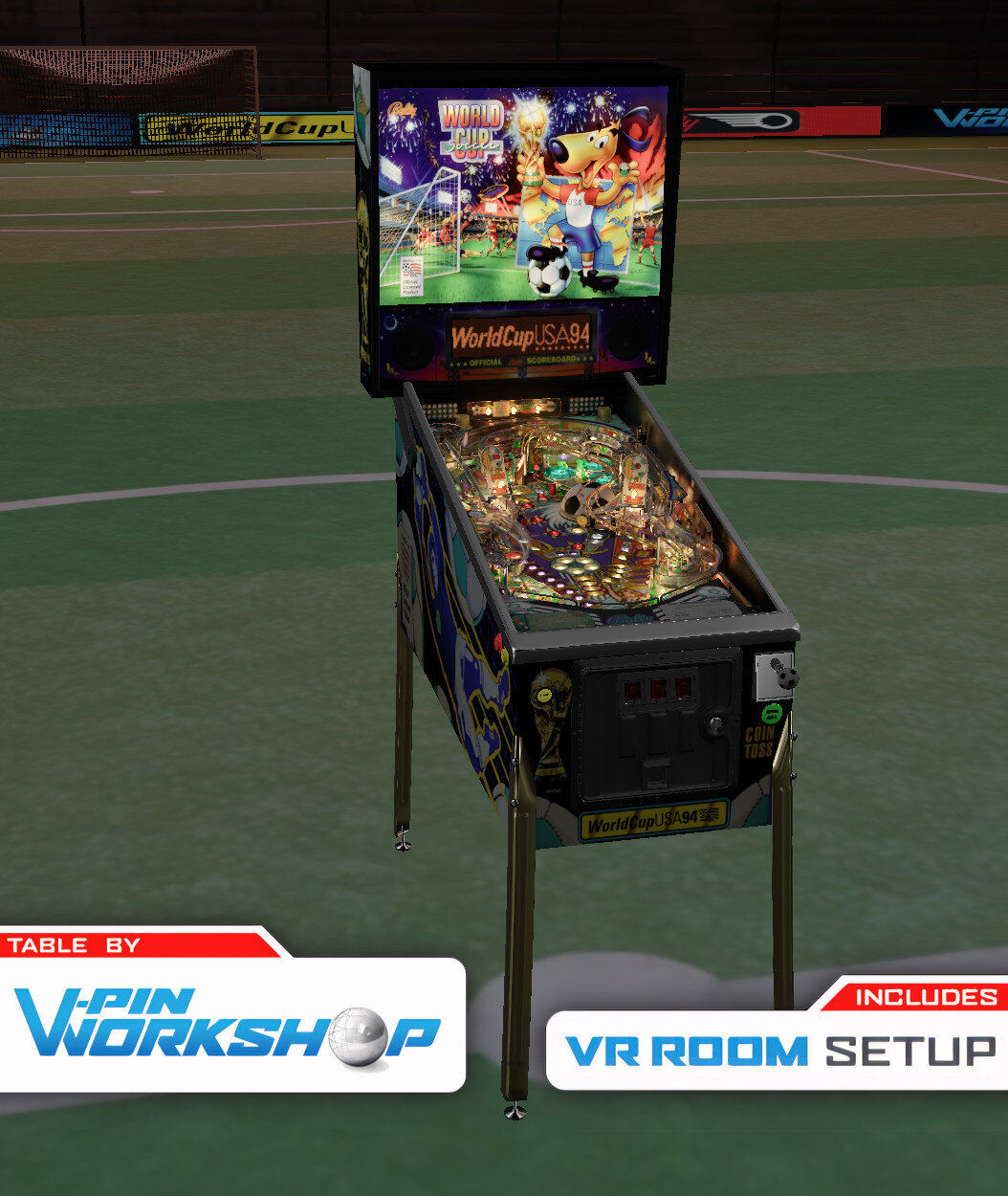World Cup Soccer '94 - VPX - Pinball Tables - Virtual Pinball Universe