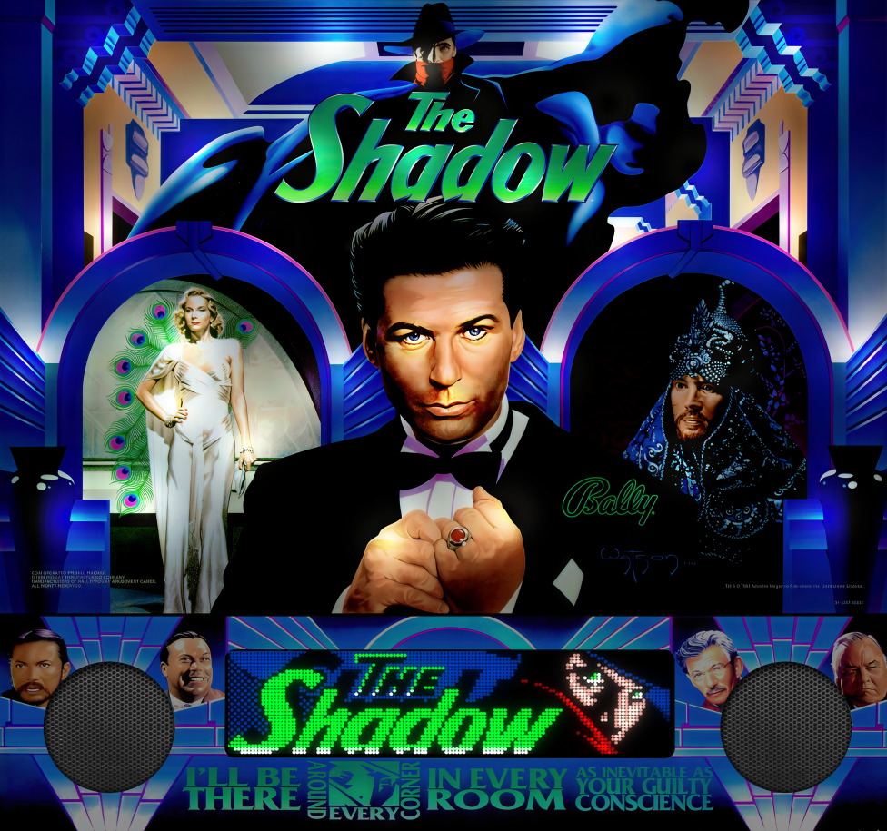 The Shadow (Bally 1994) b2s + full dmd - B2S Backglass Downloads