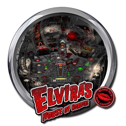 Elvira mash-up Blood Red Kiss Edition (Wheels) - Wheel
