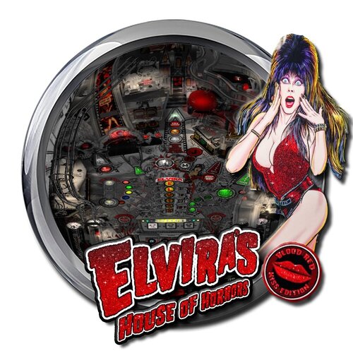 Elvira mash-up Blood Red Kiss Edition (Wheels) - Wheel Images
