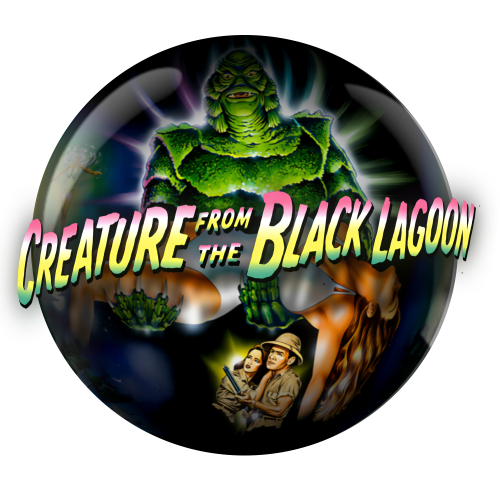 More information about "Creature from the Black Lagoon - Animated Glass Orb"