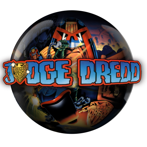 More information about "Judge Dredd - Animated Glass Orb"